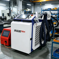Machine de soudage laser 4 en 1, soudeuse laser à fibre 1500W 2000W pour la fabrication de structures métalliques d'ascenseurs et d'escaliers mécaniques