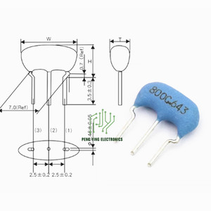 Чипсы pengic, новый CSTLS8M00G53-B0, 4 м, 6 м, 8 м, 10 м, 16 м, 20 МГц, DIP-3, Встроенный керамический кристаллический осциллятор, 3 фута - Product Image 2