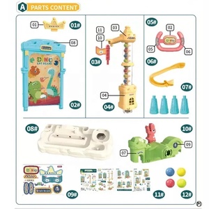 Máquina de Juegos Atrapa Dinosaurios, Máquina Atrapa Pelotas Automática con Luz y Música, Mini Máquina Atrapa Juguetes a Pilas - Product Image 5