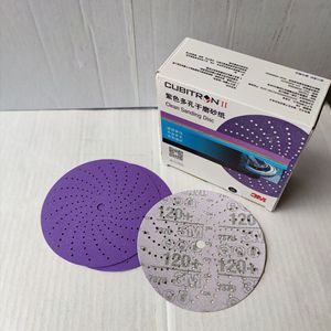 Cubitron <span class=keywords><strong>2</strong></span> 737U Hookit pellicola di finitura viola disco abrasivo disco abrasivo viola - Product Image 3