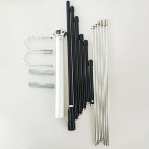 <span class=keywords><strong>Antenne</strong></span> dipolaire 1/4 de longueur d'onde 87-108 MHz, gain 3 dBi, verticale, en alliage d'aluminium, modèle GP100, pour diffusion publique <span class=keywords><strong>FM</strong></span> extérieure <span class=keywords><strong>Yagi</strong></span> - Product Image 3