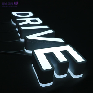 Tùy chỉnh 3D màn hình <span class=keywords><strong>LED</strong></span> quảng cáo dấu hiệu cho công ty cửa hàng kênh ngoài trời <span class=keywords><strong>LED</strong></span> dải biến áp bệnh viện chiếu sáng dấu hiệu - Product Image 3