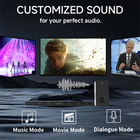 Barra de Sonido de 2.1 Canales con Subwoofer Inalámbrico para V5.3, Uso en Cine en Casa, Computadora y Teléfono Móvil, Personalizable