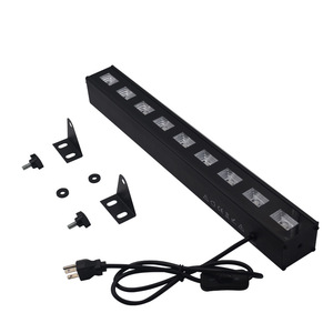 Tube lumineux LED UV 395 nm, projecteurs ultraviolets pour scène de performance, lampes UV avec interrupteur pour danse à <span class=keywords><strong>lumi</strong></span>ère noire - Product Image 6