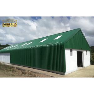 China produceert stalen constructie schuurpakketten, boerenschuren, magazijnen, werkplaatsen, kippenhokken, goedkope prefab lichtstalen gebouwen - Product Image 6