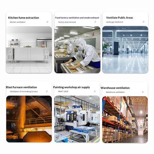 CF-11遠心ファン - 高効率、低騒音。 業務用厨房排気装置に適しています。 産業用にも。 - Product Image 3