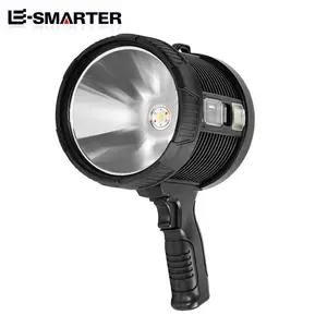 P70 Strong Flashlight Type-C Rechargeable Solar Hand Lantern Most Powerful Ship Searchlight
