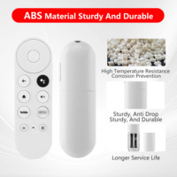 Reemplazo de Venta caliente para Google TV 4K Control remoto inalámbrico Material ABS Control remoto de voz de Google G9N9N