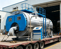 Harga Pabrik Mesin Industri Cina Boiler Uap Tipe Pipa Api 0.5-20 Ton/jam Gas Alam Minyak Diesel