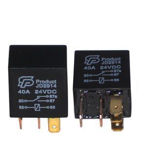 Relé Automotivo 23x15.5x22mm 12V 24V (4 ou 5 Pinos) Universal Corrente de Isolamento Nominal 30A Corrente de Pico 40A - Product Image 1