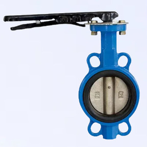 Nhà máy cung cấp Hướng dẫn sử dụng tuabin mềm con dấu đường ống dẫn nước Wafer Van bướm - Product Image 5