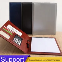 Carpeta de Cuero Multifuncional A4, Marca JMZ, Organizador de Oficina, Negociación de Contratos, Archivo Duradero
