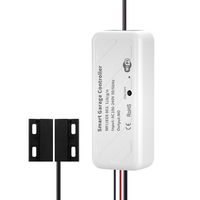 Module de commande de porte de garage intelligente WiFi Tuya avec contrôle par application, compatible Alexa et Google Home