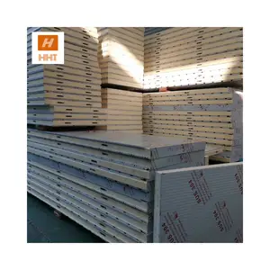 Pu Foam Sandwich Panel For Building House Polyurethane Insulation Cold Storage Board Isolated Pu Roofing Wall Cold Room Panel