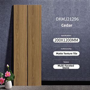 Piastrella in Porcellana Effetto Legno Opaco 200x1200mm <span class=keywords><strong>per</strong></span> Pavimenti di Appartamenti, Hotel, Ristrutturazioni, Soggiorno e Camera da Letto - Product Image 3