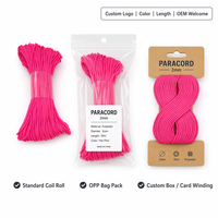 Cordon Micro Paracord Yongxiang 2mm en Nylon/Polyester Tressé 50m – Mini Corde pour Fabrication de Bijoux, Porte-clés, Bricolage, Bracelets – Bobine en Gros