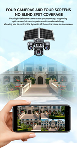 New Product Hi Easy Lower Price S9 Solar-powered <b>Camera</b> in Europe 4G SMART Solar Battery App <b>Camera</b> 24H CCTV <b>Camera</b> Outdoor - Product Image 6