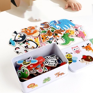 Rompecabezas Educativo Clásico de Animales Grandes y Adorables, Aprendizaje Temprano, Ecológico, No Tóxico, de Cartón, Cognitivo - Product Image 3