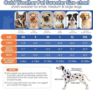 Suéteres Personalizados de Color Sólido para Mascotas, Perros Pequeños, Niñas y Niños, Suéter Navideño de Cuello Alto, Suéter Tejido, Ropa para Mascotas - Product Image 5