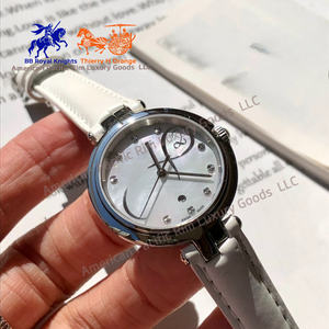 5A-grade Qualité Compact Exquis Simple Femmes D'affaires Mode Montre À Quartz Pointeur Délicat Symboles Spéciaux En Acier Inoxydable - Product Image 1