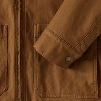 Veste de chasse décontractée pour hommes, travail d'automne, veste de travailleur à fermeture éclair en toile de canard à la mode avec doublure en polaire Sherpa, vente en gros