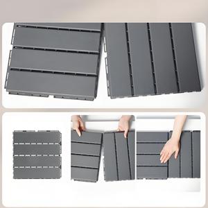 Dalles de <span class=keywords><strong>terrasse</strong></span> en plastique PP emboîtables, style tendance, 30 cm, panneaux de revêtement de sol en nid d'abeille pour cour et <span class=keywords><strong>terrasse</strong></span> - Product Image 6
