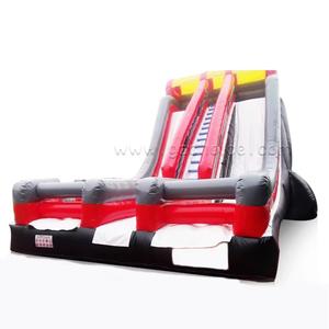 Chine Usine Grand Commercial Gonflable Dry Slide Bouncer Backyard Bounce House Grandes glissières gonflables doubles à vendre - Product Image 5