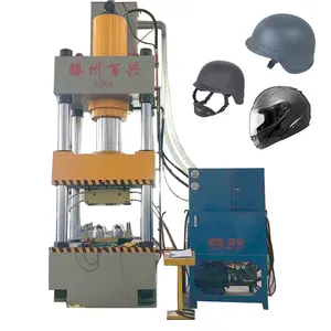 500 ton aramid helmet molding hydraulic press compound bulletproof helmet molding press explosion-proof helmet production equipm