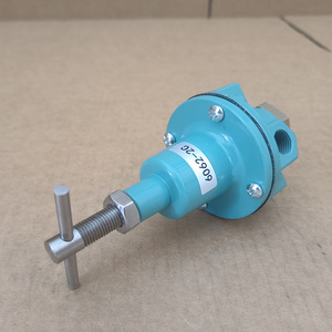 Vanne de régulation de débit 6062-2C, pièce de rechange pour compresseur d'air, corps en plastique avec bouton de réglage - Product Image 1