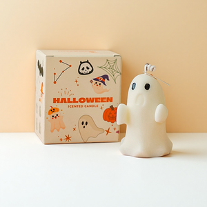 Bougie Halloween Aroma Ambiance bougies en vrac pas chères Artisanat Bougie parfumée fantôme 3D Décoration de la maison - Product Image 4