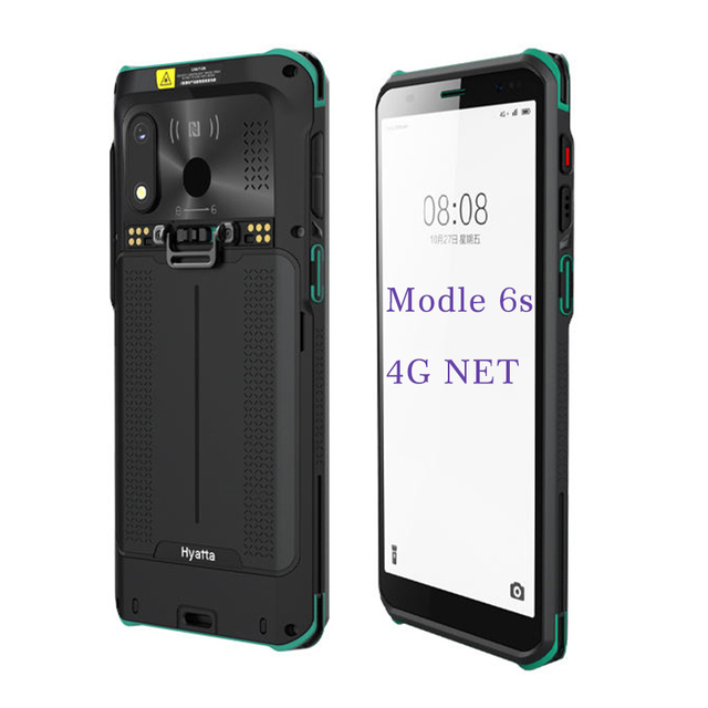 OEM/ODM Model 6s 6" Rugged Handheld Pda Android 11 13 14T9 Touch Screen Ticket Vending Machine Barcode Scanner 64GB ROM 5000mAh
