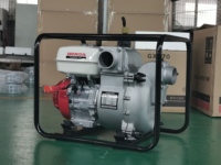 Pompe à boue en alliage d'aluminium DONGQING DQ80WTB-3G de 3 pouces à moteur essence, OEM, pour contrôle des inondations d'urgence et drainage urbain, manuelle/électrique