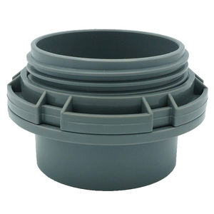 Kansaikako P32-003 Prise murale double filetée en PVC à design compact et simple, pour produits de traitement de l'eau, 50A, Japon - Product Image 1