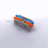 DIY Mini Größe 2 Weg Draht zu Draht Anschluss dose Beleuchtung Draht verbinder PCT-2-2M Anschluss anschluss