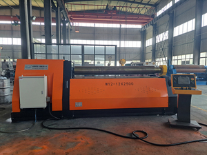 Factory Direct Sales W12x2500 <strong>CNC</strong> Hydraulic Rolling Machine 4 Roller Sheet Metal Rolling Machine with Automatic <strong>Programming</strong> - Product Image 2