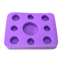 Support de boisson en mousse NBR personnalisé enduit de vinyle, plateau flottant pour sports aquatiques et piscine, offre spéciale
