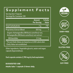 Premium <span class=keywords><strong>Ashwagandha</strong></span>-Plantenextracten Ondersteunen De Stemming Voor Stressverlichting Voor Vrouwen En Mannen, <span class=keywords><strong>Ashwagandha</strong></span>-Supplement - Product Image 3