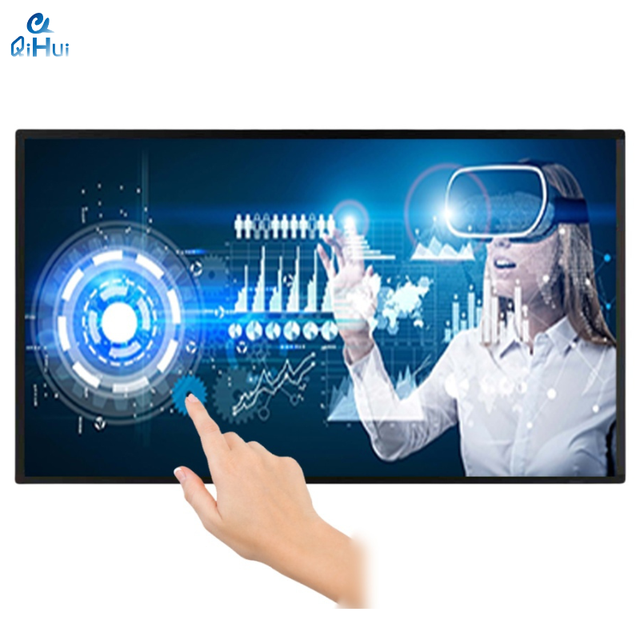 24" 27" 32" 43"  55" 65'' Inch 4K Incell Lcd Touch Screen Monitor Kiosk Lcd Digital Signage Display 4K 10 Points Touch