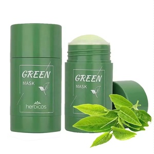 Bâton d'<span class=keywords><strong>argile</strong></span> naturelle biologique de marque privée pour le nettoyage du visage au thé <span class=keywords><strong>vert</strong></span> taille de voyage vitamine E pour peau sèche grasse/mixte - Product Image 3