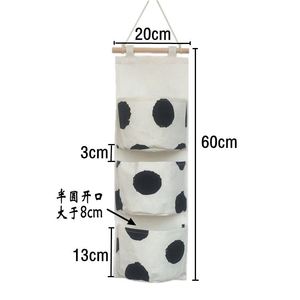 Over Door Organizer,3 Pockets Foldable Hanging Organizer Closet Door Organizer Hanging Storage Bag Nursery Closet Cabinet - Product Image 3