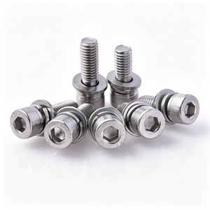 Factory Supply A2 Stainless Steel Hexagon Socket Head <b>Cap</b> Combination Screw With Washers - Product Image 1