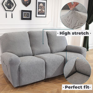 <span class=keywords><strong>Funda</strong></span> de Sofá Elástica Jacquard con Diseño Geométrico, Color Liso, Decoración del Hogar, Estilo Americano, Cuatro Estaciones, Cómoda, Lavable a Máquina - Product Image 2