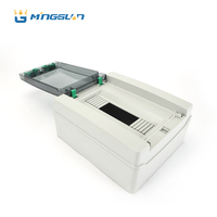 Boîte de distribution électrique étanche à l'eau et à la poussière HA-12 à 12 voies, certifiée IP67 CE ROHS, en ABS et PC, avec boîtier de jonction