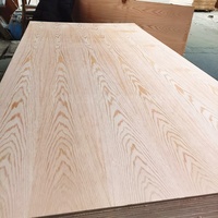 Panel de pared de madera de Haya/teca/nogal/roble, chapa de madera Natural, precio barato, venta al por mayor, fábrica de China
