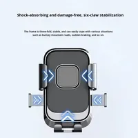 Support de téléphone pour moto, antichoc, verrouillage automatique, fixation sur guidon, support étanche, support de téléphone pour vélo