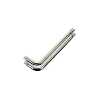 Clé hexagonale fleur de prunier frein à disque clé antivol Torx en forme de croix 7 points en forme d'étoile perforé alliage non perforé métrique
