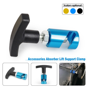 Car Hood Support Rod Aluminum Alloy Yellow Black Blue Hand Tool For Trunk <b>Lift</b> <b>Bar</b> Anti Slip Device - Product Image 4