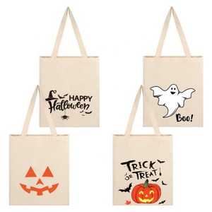 Sac de courses écologique en toile de coton biologique bon marché avec logo, motif de lettres, taille personnalisée - Product Image 1