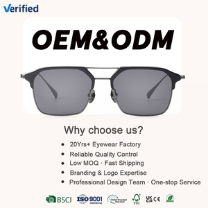 Lunettes de soleil carrées audacieuses à double pont en titane, unisexes, polarisées, protection UV400, verres en nylon pour hommes et femmes, trajets urbains - Product Image 3