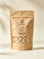Sachet refermable personnalisé de 3 oz (3,5 g) en Mylar recyclable avec fenêtre transparente pour emballage de café et bonbons – Vente en gros